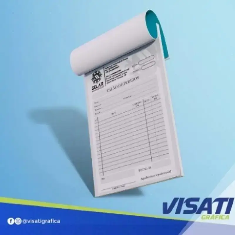 Bloco de papel personalizado