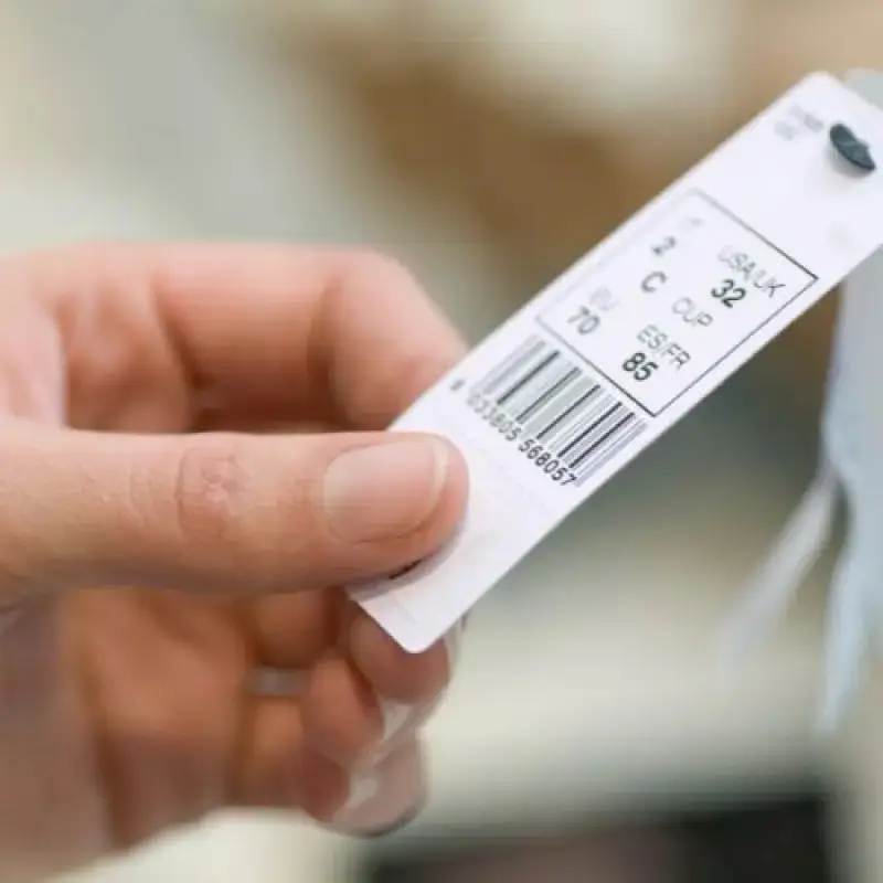 Etiquetas tag para precificação roupas