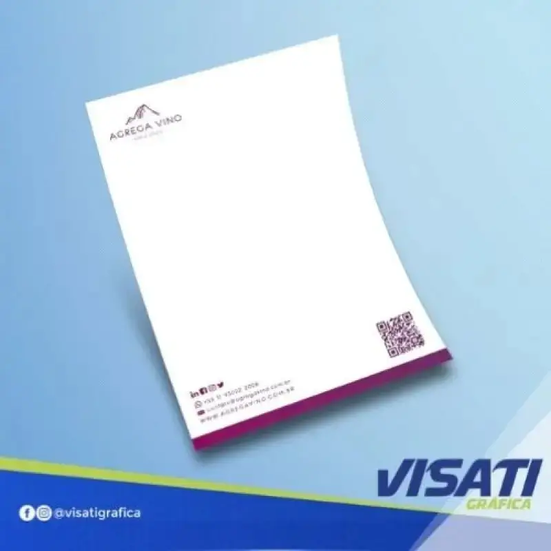 Impressão papel timbrado
