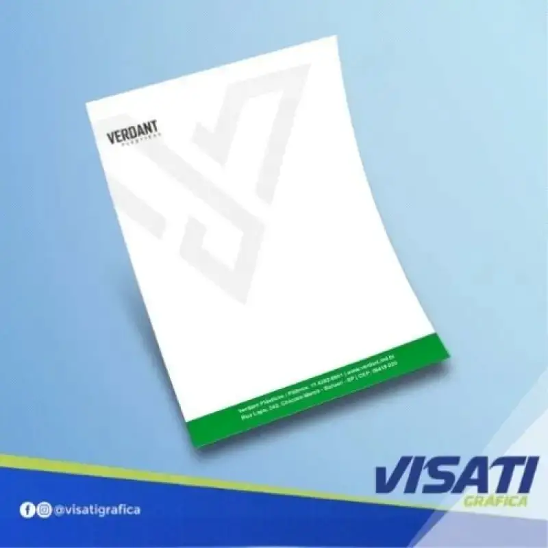 Papel timbrado personalizado