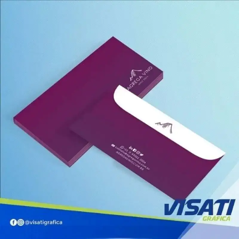 Pasta envelope personalizada